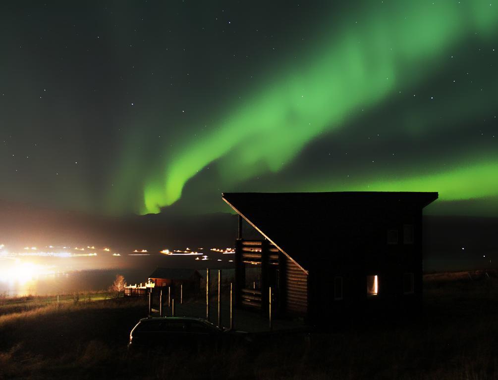 Akureyri Log Cabin Exterior photo