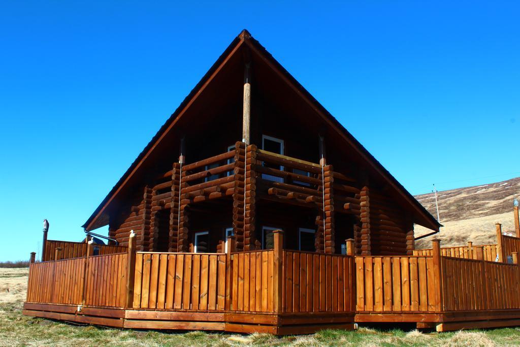 Akureyri Log Cabin Exterior photo