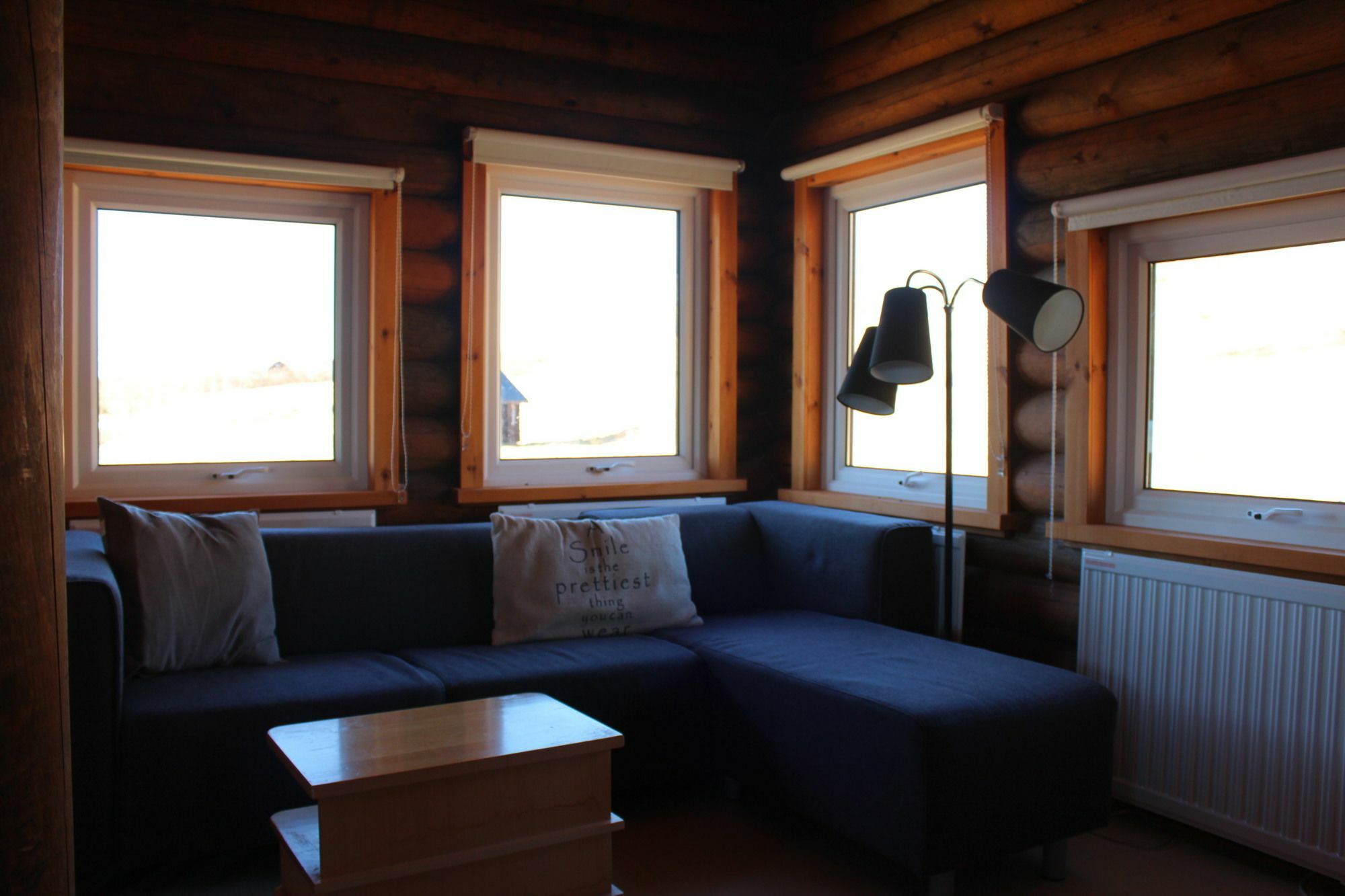 Akureyri Log Cabin Exterior photo