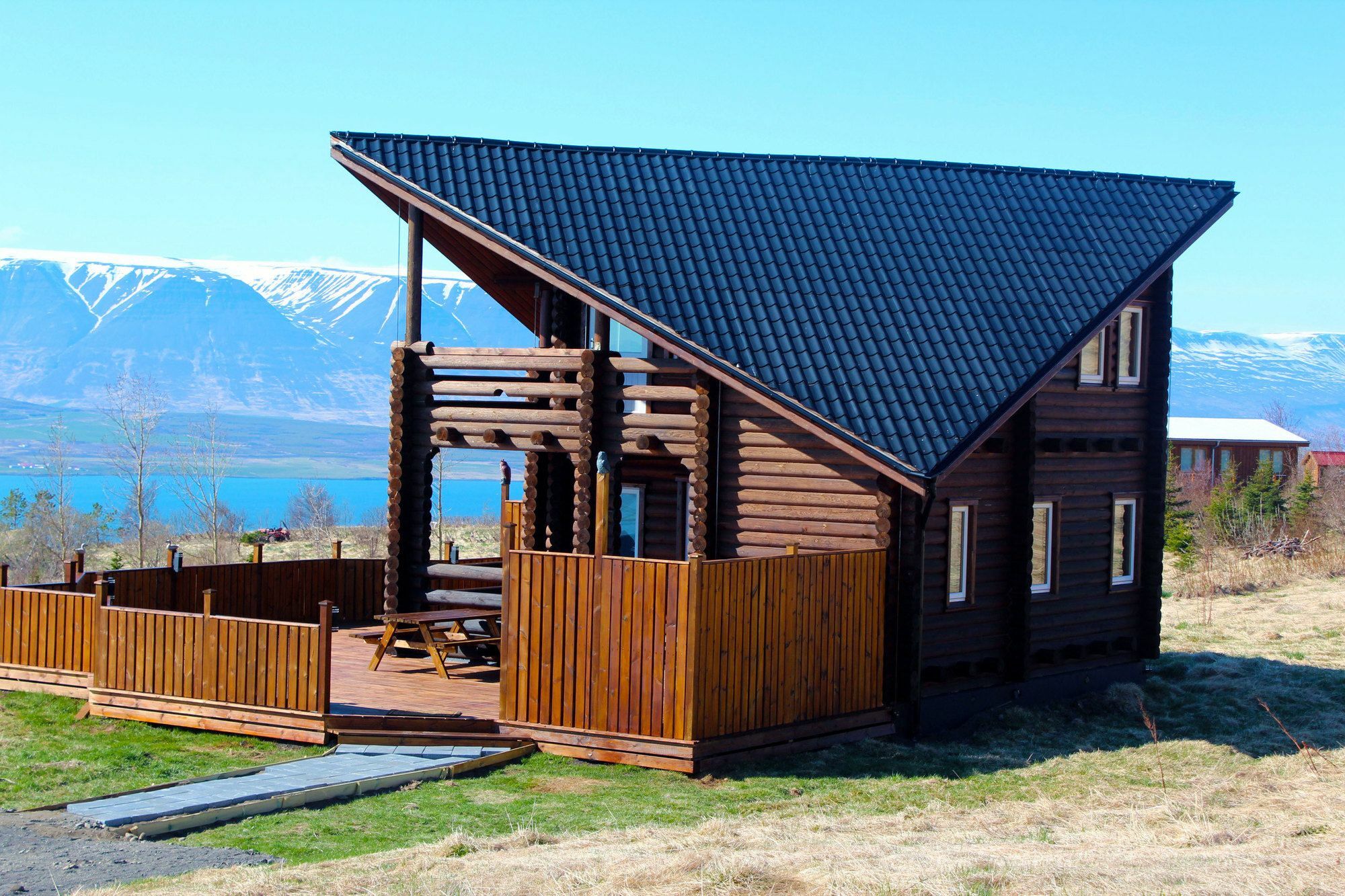 Akureyri Log Cabin Exterior photo